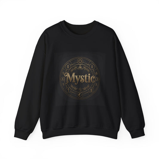Mystic Typography Sweatshirt | Tarot & Occult Type, Esoteric Print