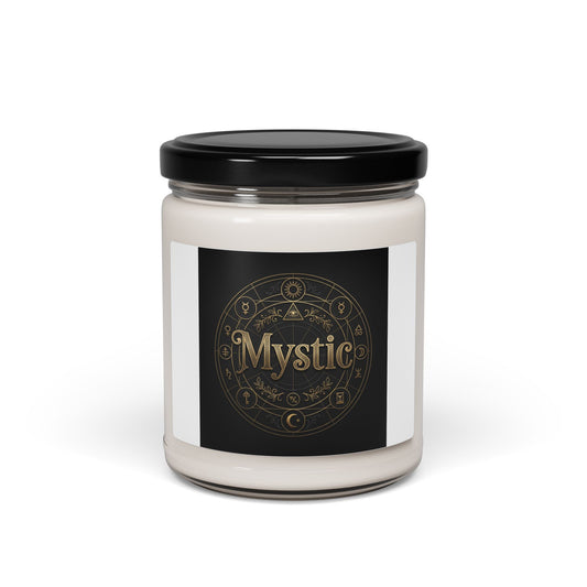 Mystic Candle | Tarot & Occult Typography, Soy 9oz