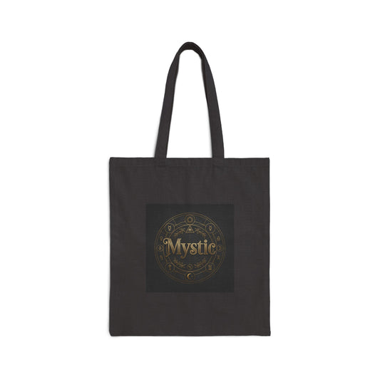 Mystic Occult Typography Tote | Tarot & Esoteric Print