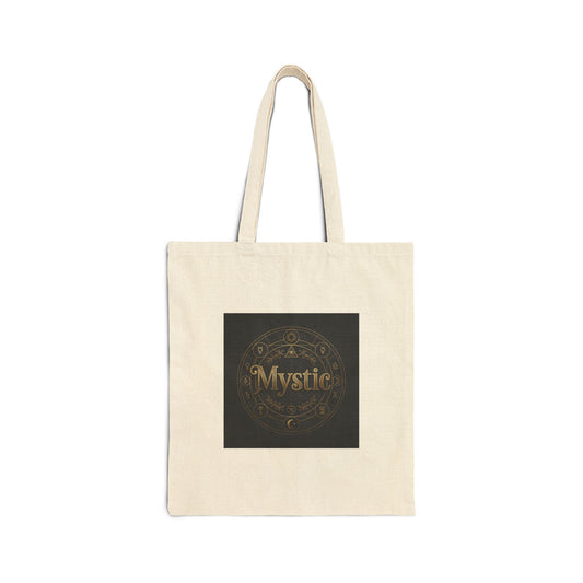 Mystic Occult Typography Tote | Tarot & Esoteric Print