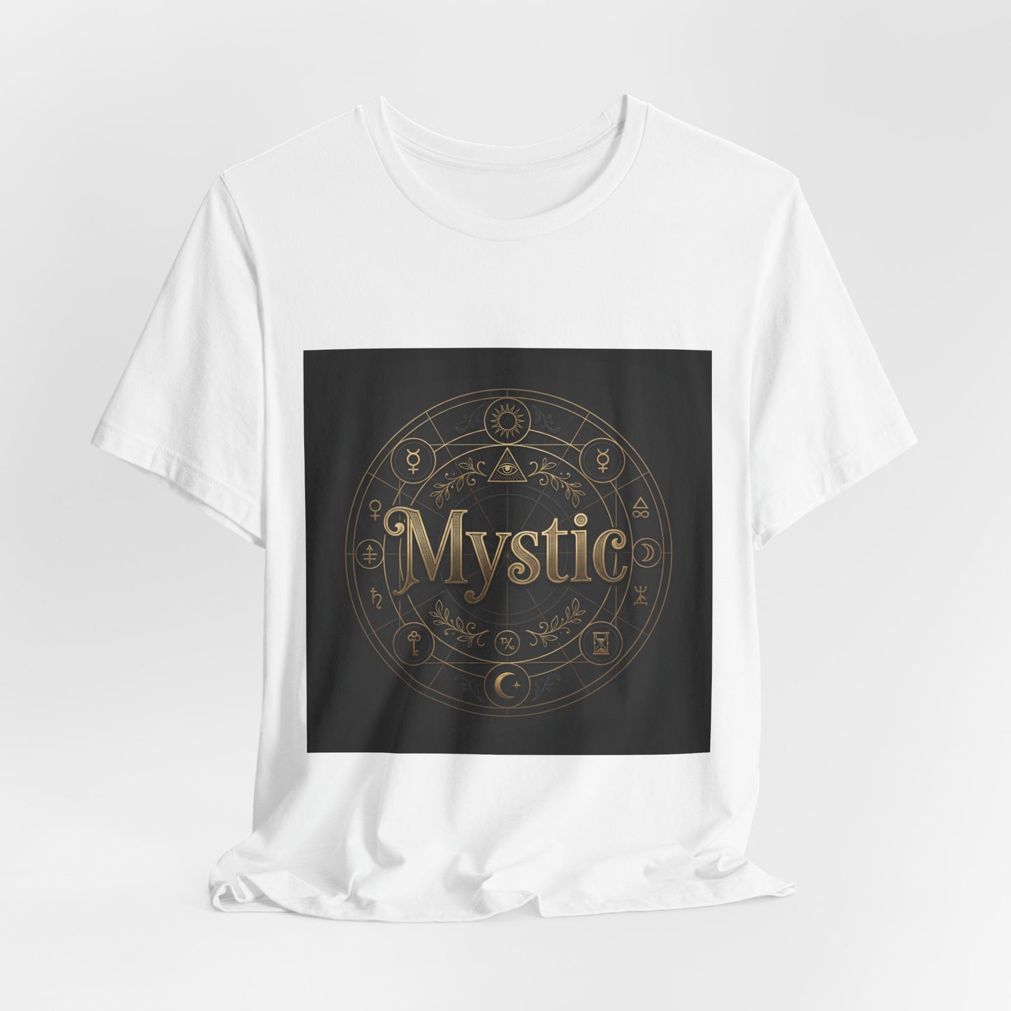 Mystic Occult Typography Tee | Tarot & Esoteric Print