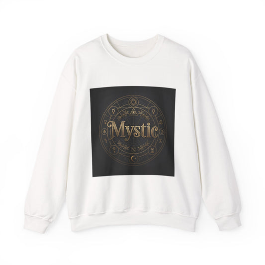 Mystic Typography Sweatshirt | Tarot & Occult Type, Esoteric Print