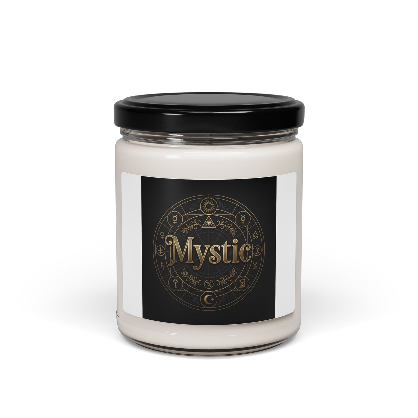 Mystic Candle | Tarot & Occult Typography, Soy 9oz